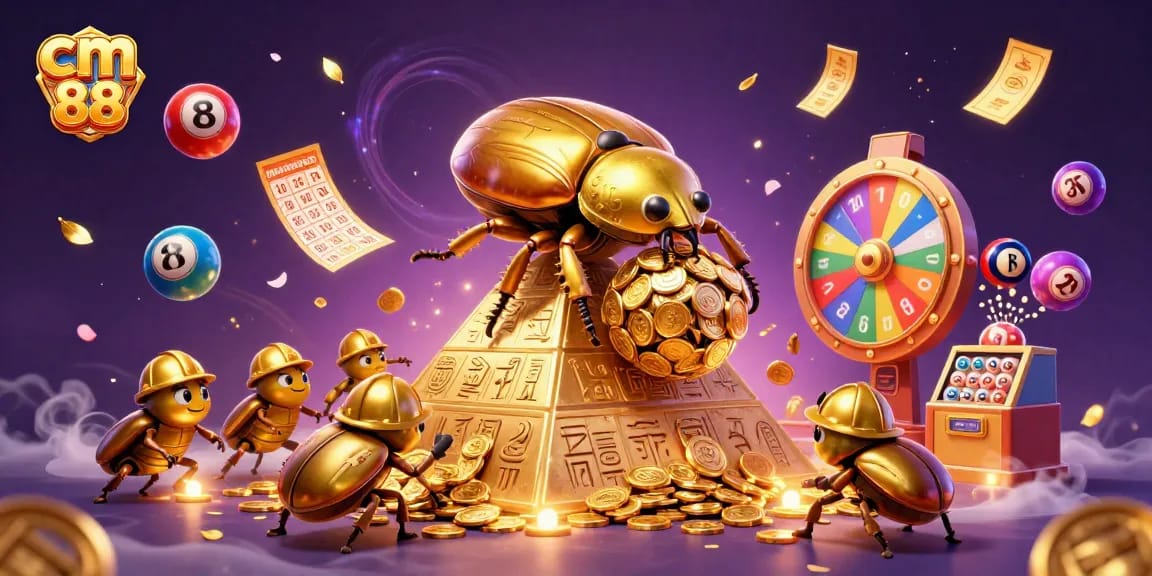 Khám phá thế giới cm 88 qua trò chơi xổ số và casino hấp dẫn, được thể hiện sinh động.