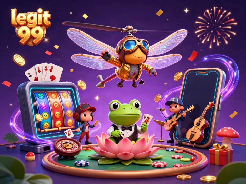 Engage with exciting games at legit 99 in this vibrant casino scene