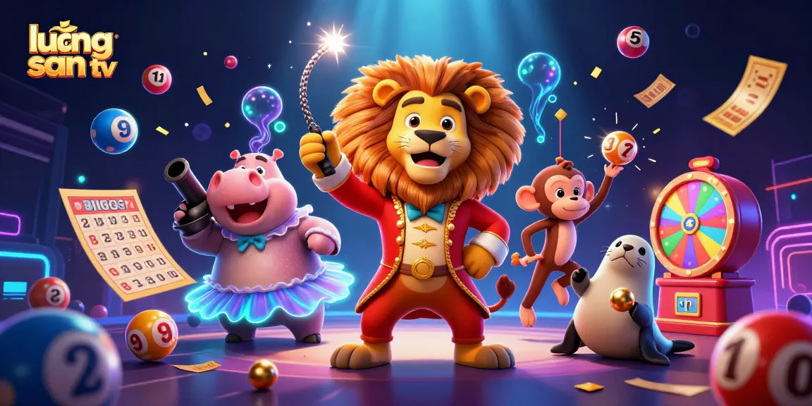 Experience the excitement of lương sơn tv with vibrant casino-themed illustration featuring dynamic characters and colorful elements.