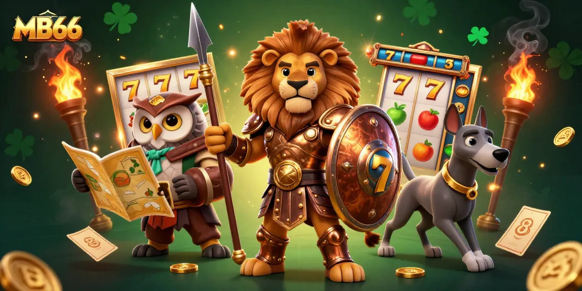 Experience thrilling slots at MB66 with dynamic jackpots and vibrant casino elements.