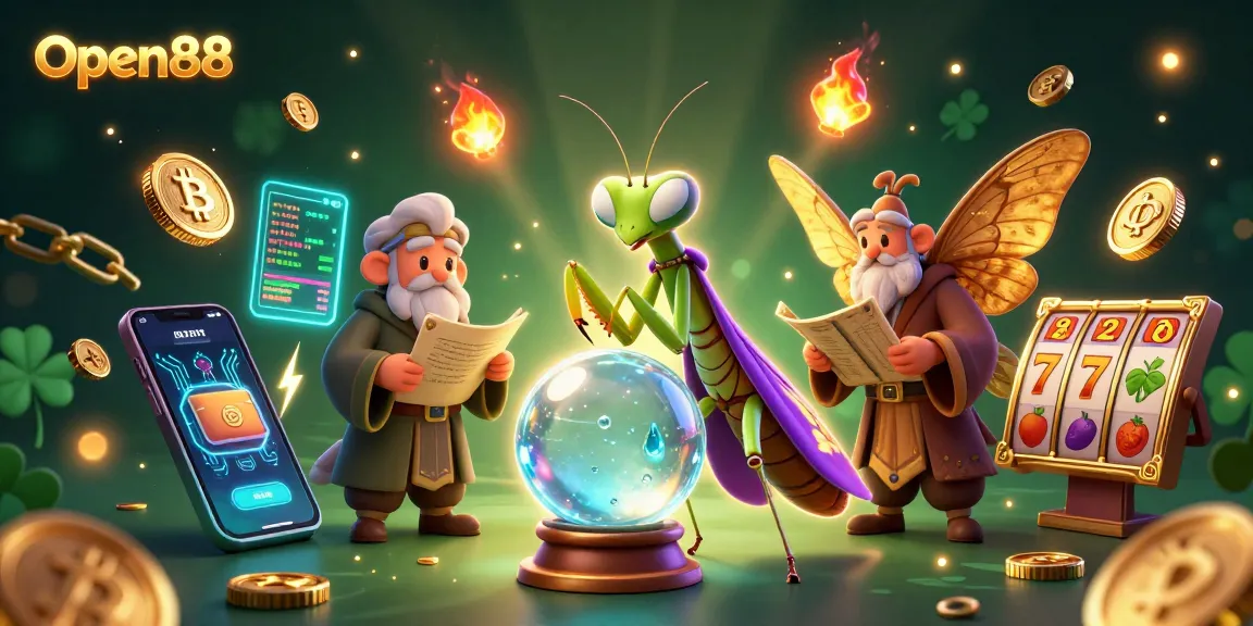 Experience thrilling gameplay at Open88 with vibrant slot symbols and engaging characters.
