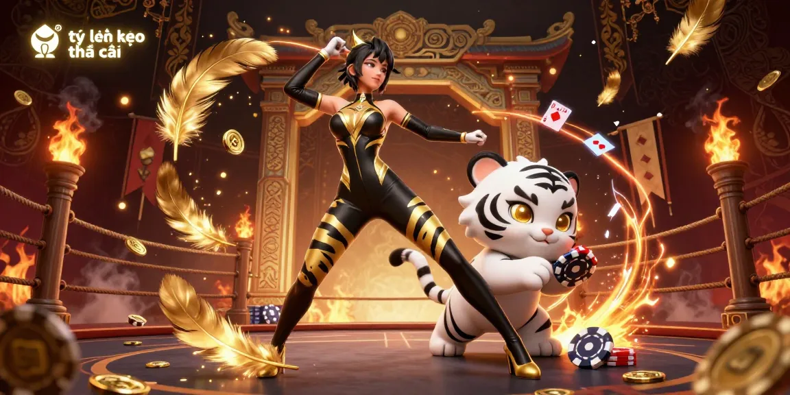 Engage with tỷ lệ kèo nhà cái through a dynamic 3D casino scene showcasing betting excitement and vibrant elements.