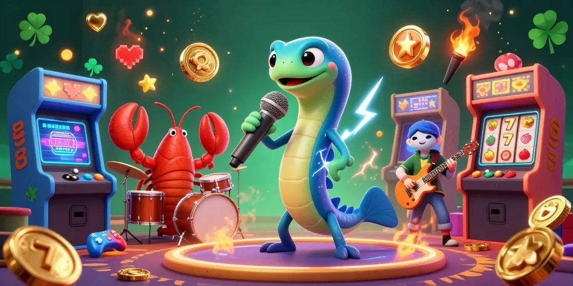 Experience the electrifying energy of zbet with a DJ electric eel and underwater casino companions.