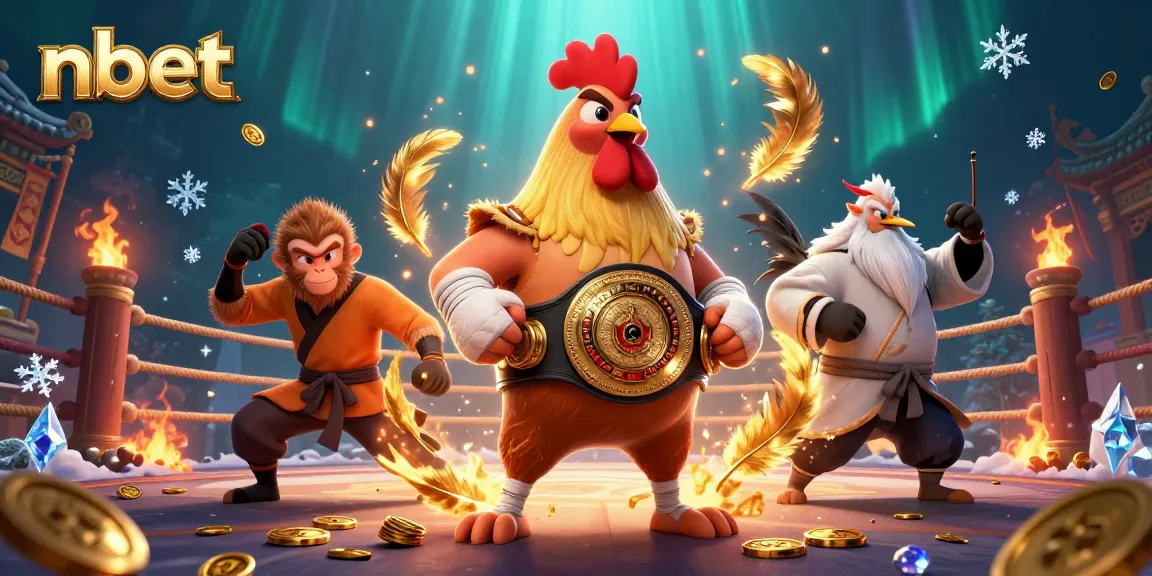 Experience intense battles in nbet's vibrant casino arena with unique characters and prizes.